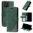 Mobigear Rhombus iPhone 12 Pro Hoesje Bookcase Portemonnee - Groen