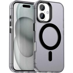Mobigear Shockproof iPhone 17 MagSafe Hoesje Hardcase Backcover - Zwart