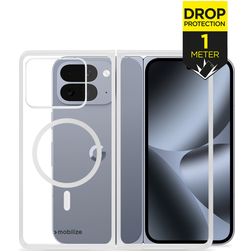 Mobilize Naked Protection Doorzichtig Google Pixel 11 Pro Fold MagSafe Hoesje Hardcase Backcover Shockproof - Transparant