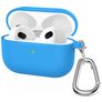 Mobigear Classic Apple AirPods 3 Hoesje Flexibel Siliconen - Blauw