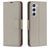 Mobigear Excellent Samsung Galaxy S23 Hoesje Bookcase Portemonnee - Grijs