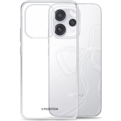 Mobilize Gelly Doorzichtig OPPO Reno 15 Pro Hoesje Flexibel TPU Backcover - Transparant