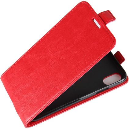 Mobigear iPhone XS Hoesje Flipcase - Rood