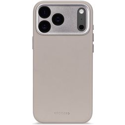 Decoded iPhone 17 Pro Max Hoesje Echt Leer Backcover Shockproof - Solid Clay