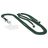 Mobiparts Nylon Phonecord Universeel Telefoonkoord Verstelbaar - Forest Green