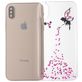 Mobigear Design iPhone XS Max Hoesje Flexibel TPU Backcover - Engel