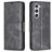Mobigear Excellent Samsung Galaxy S23 Hoesje Bookcase Portemonnee - Zwart