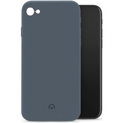 Mobilize Rubber Gelly iPhone 8 Hoesje Flexibel TPU Backcover - Matt Blue