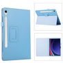 Mobigear Classic Samsung Galaxy Tab S11 Hoes Bookcase + Stylus Houder - Blauw