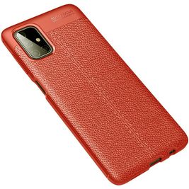 Mobigear Luxury Samsung Galaxy M51 Hoesje Flexibel TPU Backcover - Rood