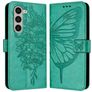 Mobigear Butterfly Samsung Galaxy Z Fold 6 Hoesje Bookcase Portemonnee - Groen