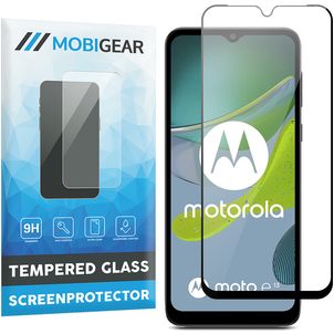 Mobigear Premium Motorola Moto E13 Glazen Screenprotector - Case Friendly - Zwart