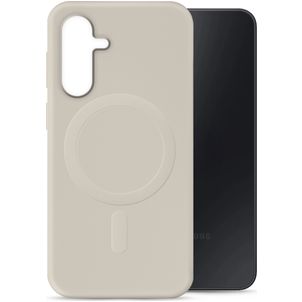 My Style Protective Flex Samsung Galaxy S25 FE MagSafe Hoesje Flexibel TPU Backcover - Antique White