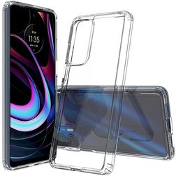 Mobigear Crystal Doorzichtig Motorola Edge (2021) Hoesje Hardcase Backcover - Transparant