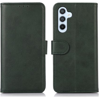 Mobigear Wallet Samsung Galaxy A55 Hoesje Bookcase Portemonnee - Groen