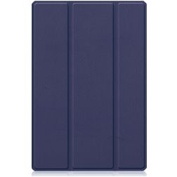 Mobigear Tri-Fold Gel Samsung Galaxy Tab A8 10.5 (2021) Hoes TPU,Kunstleer Bookcase - Blauw