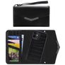 Mobilize Elegant Magnet iPhone 12 Hoesje Uitneembare 2in1 Clutch - Black Croco