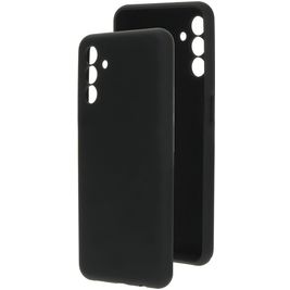 Mobiparts Samsung Galaxy A04s Siliconen Hoesje Backcover - Zwart Mobiparts Samsung Galaxy A04s Siliconen Hoesje Backcover - Zwart