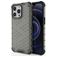 Mobigear Honeycomb iPhone 14 Plus Hoesje Hardcase Backcover Shockproof - Zwart