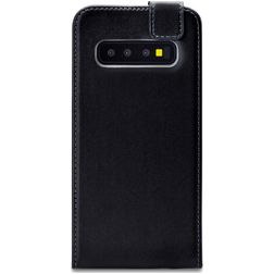 Mobilize Classic Gelly Samsung Galaxy S10 Hoesje Bookcase - Zwart