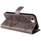 Mobigear Butterfly iPhone 16e Hoesje Bookcase Portemonnee - Grijs