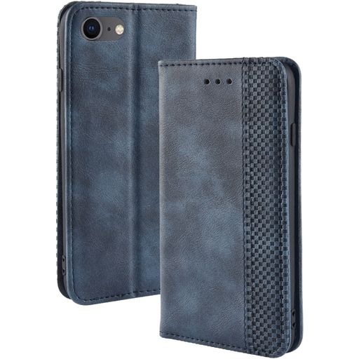 Mobigear Sensation iPhone 7 Hoesje Bookcase Portemonnee - Blauw