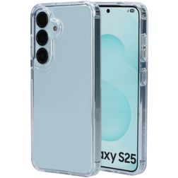 Mobiparts Classic Hardcover Doorzichtig Samsung Galaxy S25 Hoesje Hardcase Backcover - Transparant