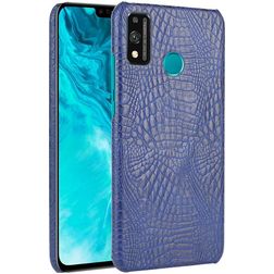 Mobigear Croco HONOR 9X Lite Hoesje Hardcase Backcover - Blauw