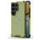 Mobigear Honeycomb Samsung Galaxy S26 Ultra Hoesje Hardcase Backcover Shockproof - Groen