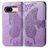 Mobigear Butterfly Google Pixel 8a Hoesje Bookcase Portemonnee - Lavendel