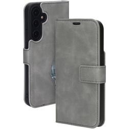 Mobiparts Classic Wallet Samsung Galaxy A35 Hoesje Bookcase Portemonnee - Granite Grey
