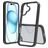 Mobigear Crystal iPhone 16 Hoesje Hardcase Backcover - Zwart
