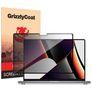 GrizzlyCoat MacBook Pro 14 Inch (2021-2026) Screenprotector Privacy Folie - Case Friendly - Zwart