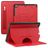 Mobigear Magnetic Folio iPad 7 (2019) Hoes Bookcase + Stylus Houder - Rood