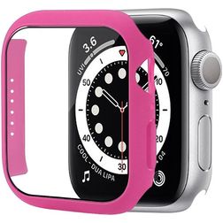 Mobigear Colors Apple Watch - 45 mm Hardcase Hoesje - Magenta