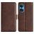 Mobigear Slim Magnet HONOR X7 Hoesje Bookcase Portemonnee - Bruin