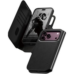 CARE by PanzerGlass Tango Two-in-One iPhone 18 Pro Max MagSafe Hoesje Uitneembare 2in1 Bookcase Portemonnee - Zwart