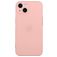 Mobigear Colors iPhone 15 Hoesje Flexibel TPU Backcover - Roze