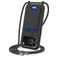 Mobigear Lanyard Card iPhone 17 Pro Siliconen Hoesje met koord en Pasjeshouder - Zwart