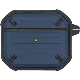 Mobigear Armor Apple AirPods 3 Hoesje Flexibel Siliconen - Blauw