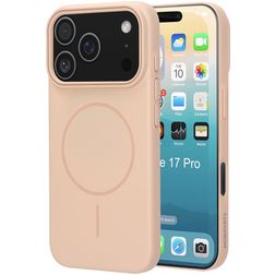 Mobiparts Slim Line iPhone 17 Pro MagSafe Hoesje Hardcase Backcover - Dune Sand