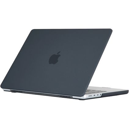 Mobigear Matte MacBook Pro 16 Inch (2021-2026) Hoes Hardshell Laptopcover MacBook Case - Zwart - Model A2485 / A2780 / A2991 / A3186 / A3428 / A3429