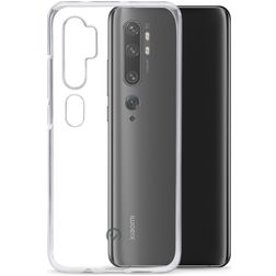 Mobilize Gelly Doorzichtig Xiaomi Mi Note 10 Pro Hoesje Flexibel TPU Backcover - Transparant