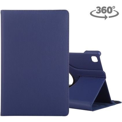 Mobigear DuoStand Samsung Galaxy Tab A7 (2020) Hoes Draaibare Bookcase - Blauw