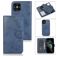 Mobigear Wallet iPhone 12 Pro Hoesje Uitneembare 2in1 Bookcase Portemonnee - Donkerblauw