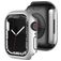 Mobigear Colors Dun Apple Watch - 45 mm Hardcase Hoesje - Zilver