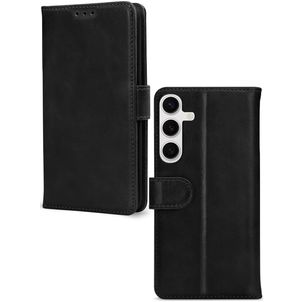 Mobilize Premium Gelly Wallet Samsung Galaxy S24 Hoesje Bookcase Portemonnee - Zwart