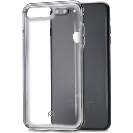 Mobilize Gelly Plus iPhone 7 Plus Hoesje Flexibel TPU Backcover - Transparant / Zwart