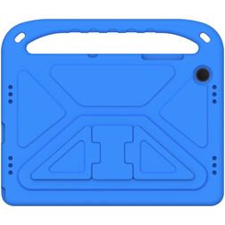 Mobigear AeroArmor Samsung Galaxy Tab A11 Plus Kinder Tablethoes met Handvat + Stylus Houder - Blauw