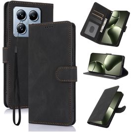 Mobigear Wallet Xiaomi 14T Pro Hoesje Bookcase Portemonnee - Zwart